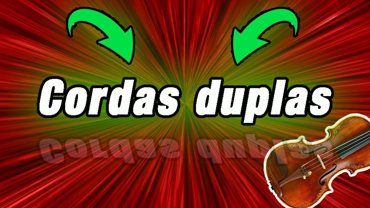 Aula de violino ccb | Como tocar em cordas duplas