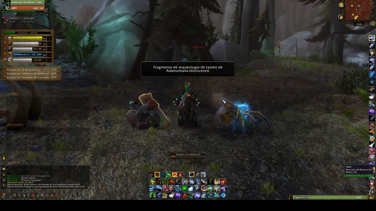 How to farm Eche 'ro fragments (WoW Ghost Moose Mount quest)