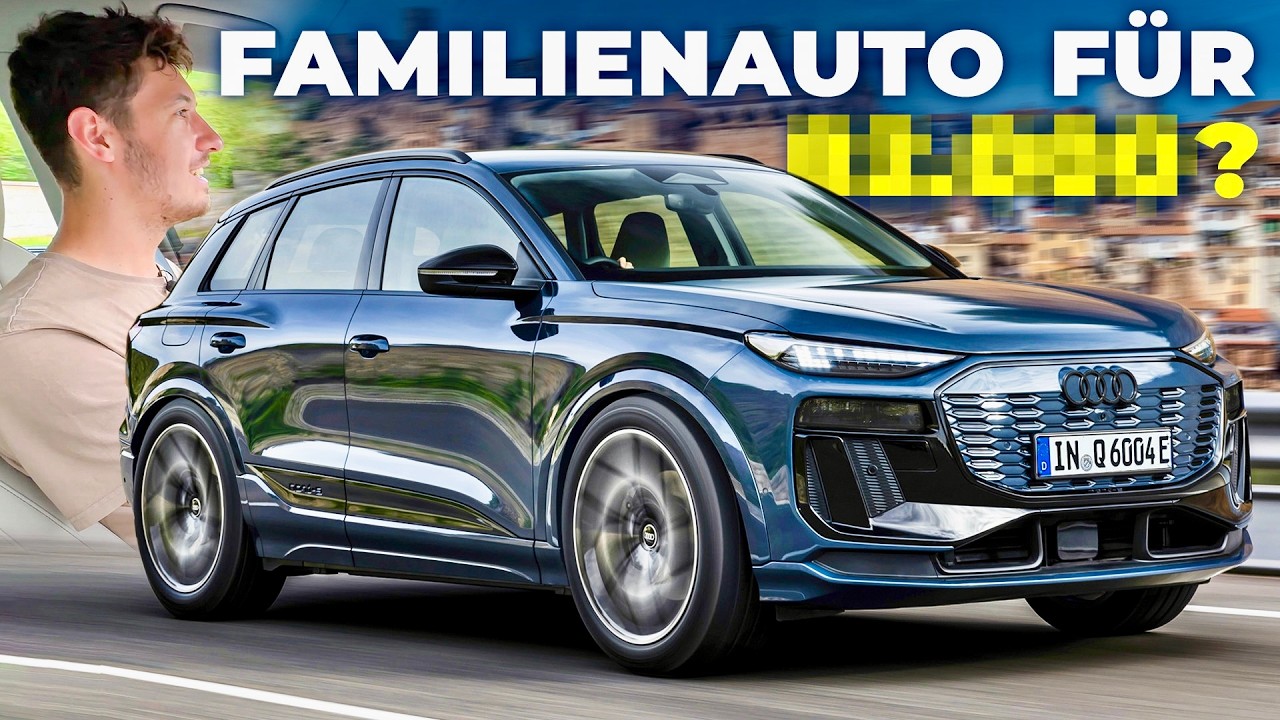 Das PERFEKTE Familienauto von Audi?! 😳 Audi Q6 e-tron 55 | Dominik Fisch