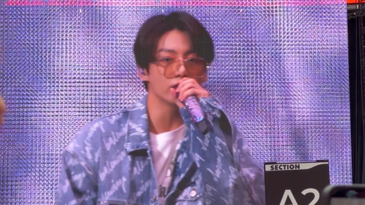 220416 Life Goes On Soundcheck BTS Fancam Permission to Dance PTD On Stage Las Vegas Concert Live
