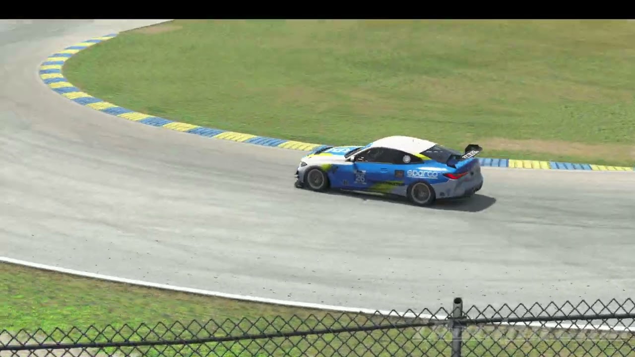 BMW M4 G82 GT4 test at Homestead Miami
