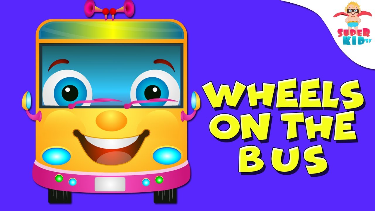 🚌 Wheels on the Bus 🚍 | Popular Nursery Rhyme 🎶 | SuperKid TV 📺 | Fun Rhymes for Babies 🧸