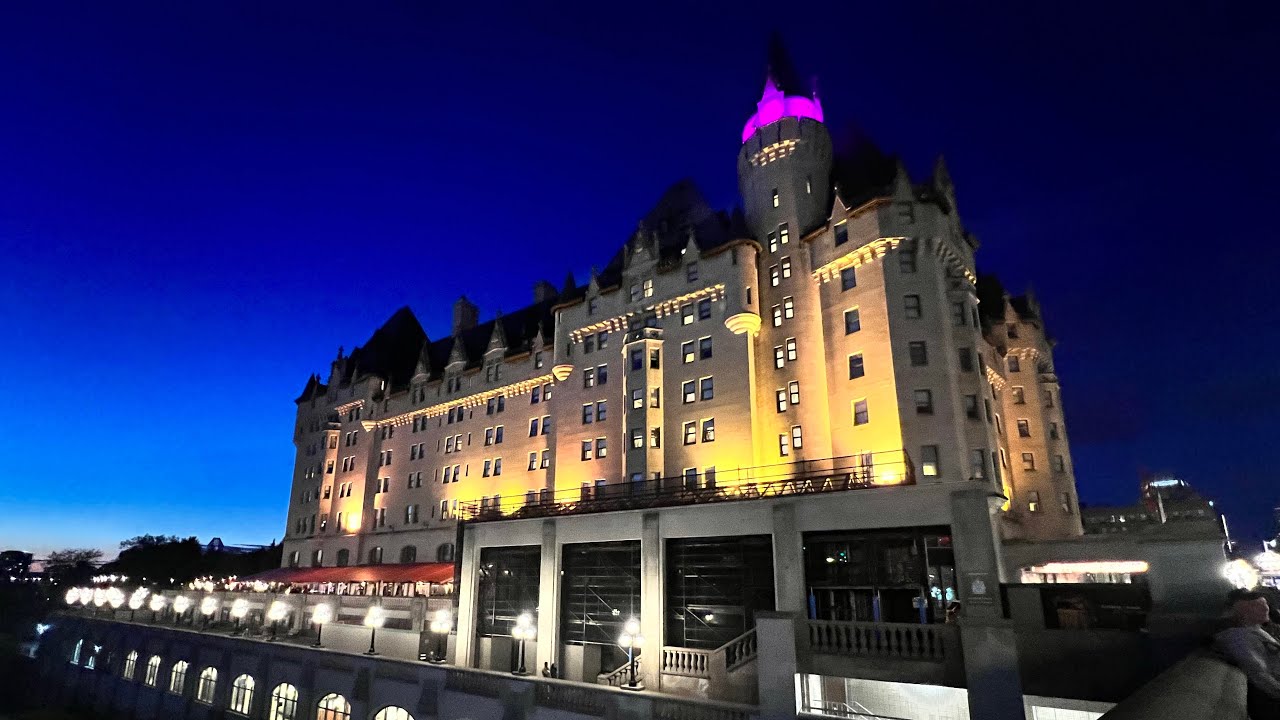 An overnight stay at the Fairmont Chateau Laurier, Ottawa