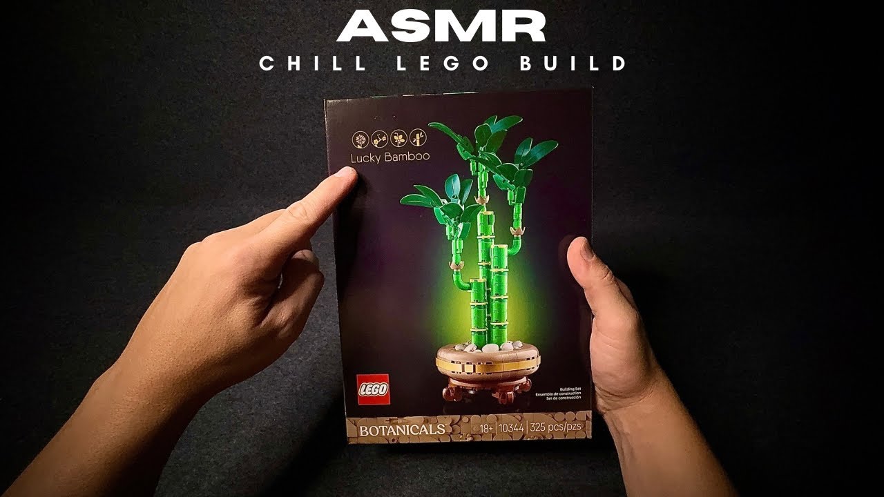 ASMR | Расслабляющая сборка Lego 🧱 | Постукивание, шёпот и звуки кубиков