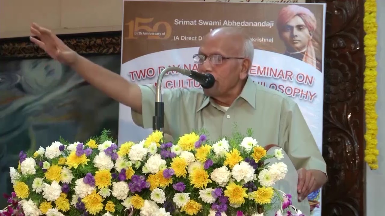 How is Science and Religion Inter- related to each other by B.M Hegde, Ramakrishna Math, Hyderabad.