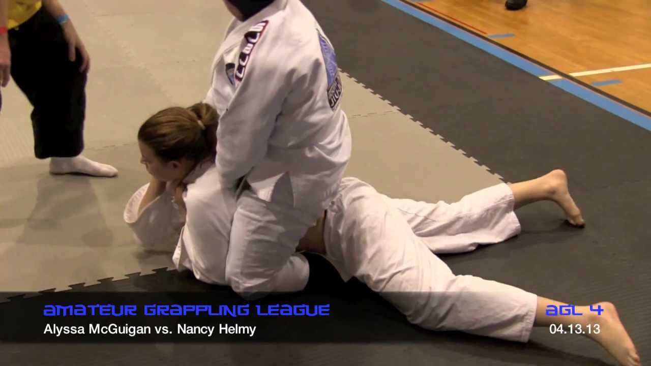 AGL 4 Amateur Grappling League&trade; - Nancy Helmy vs Alyssa McGuigan - Women's  Gi BJJ Tournament