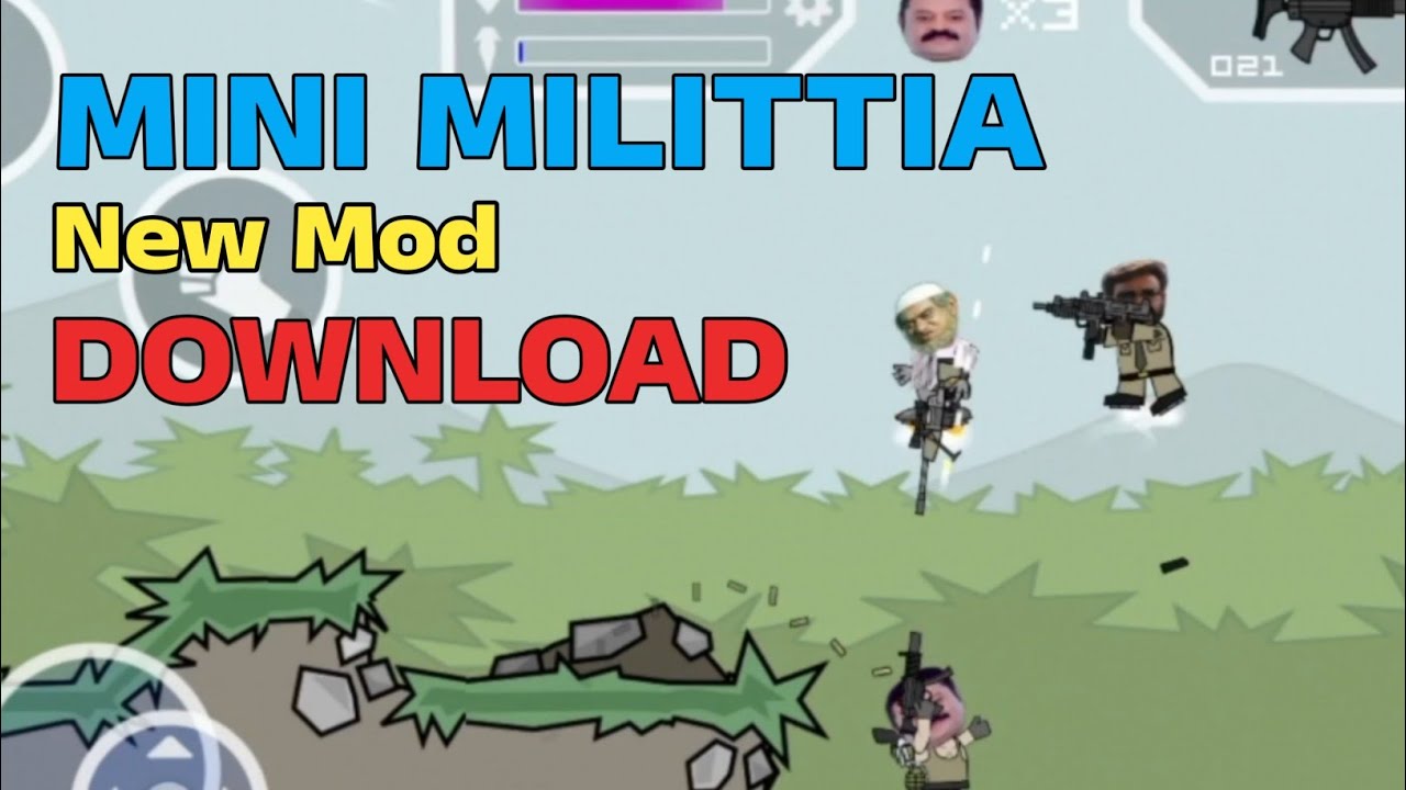 How to download Mini milittia Trending Malayalam Mod Android #gaming #minimilitia 
