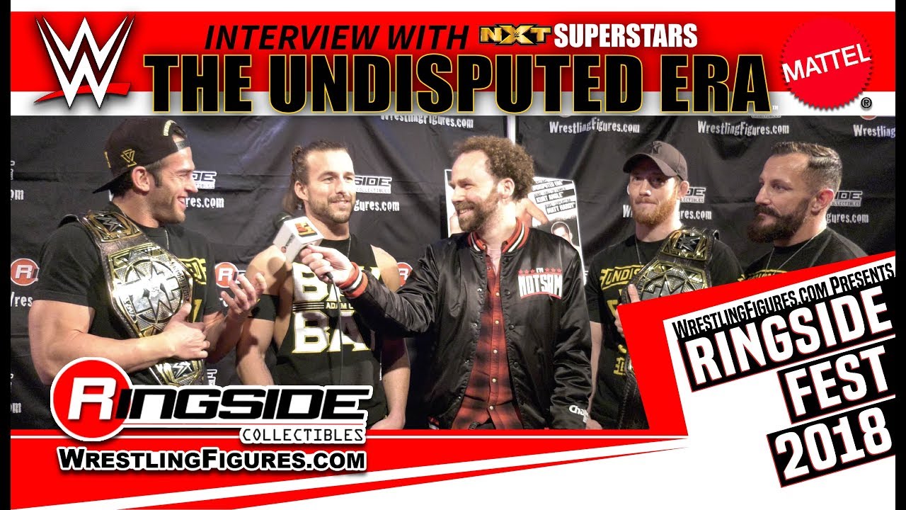Ringside Fest 2018: The Undisputed Era! Adam Cole, Kyle O'Reilly, Bobby Fish, and Roderick Strong