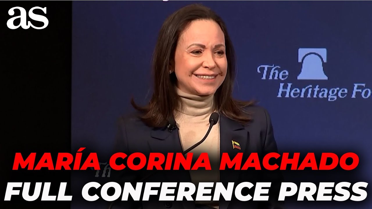 MARIA CORINA MACHADO CONFERENCE PRESS: "The US will be VENEZUELA'S BEST FRIEND"