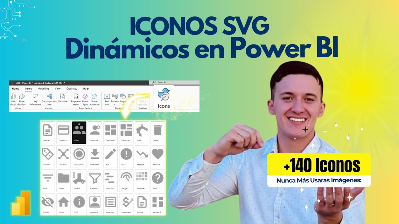 Nunca Más Uses Imágenes: ICONOS SVG Dinámicos en Power BI