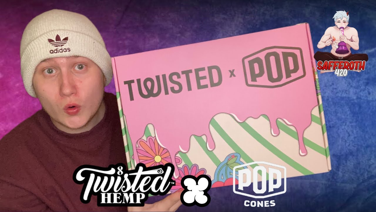 Twisted Hemp Sent Me a Box!!!  - Twisted Hemp x Pop Cones