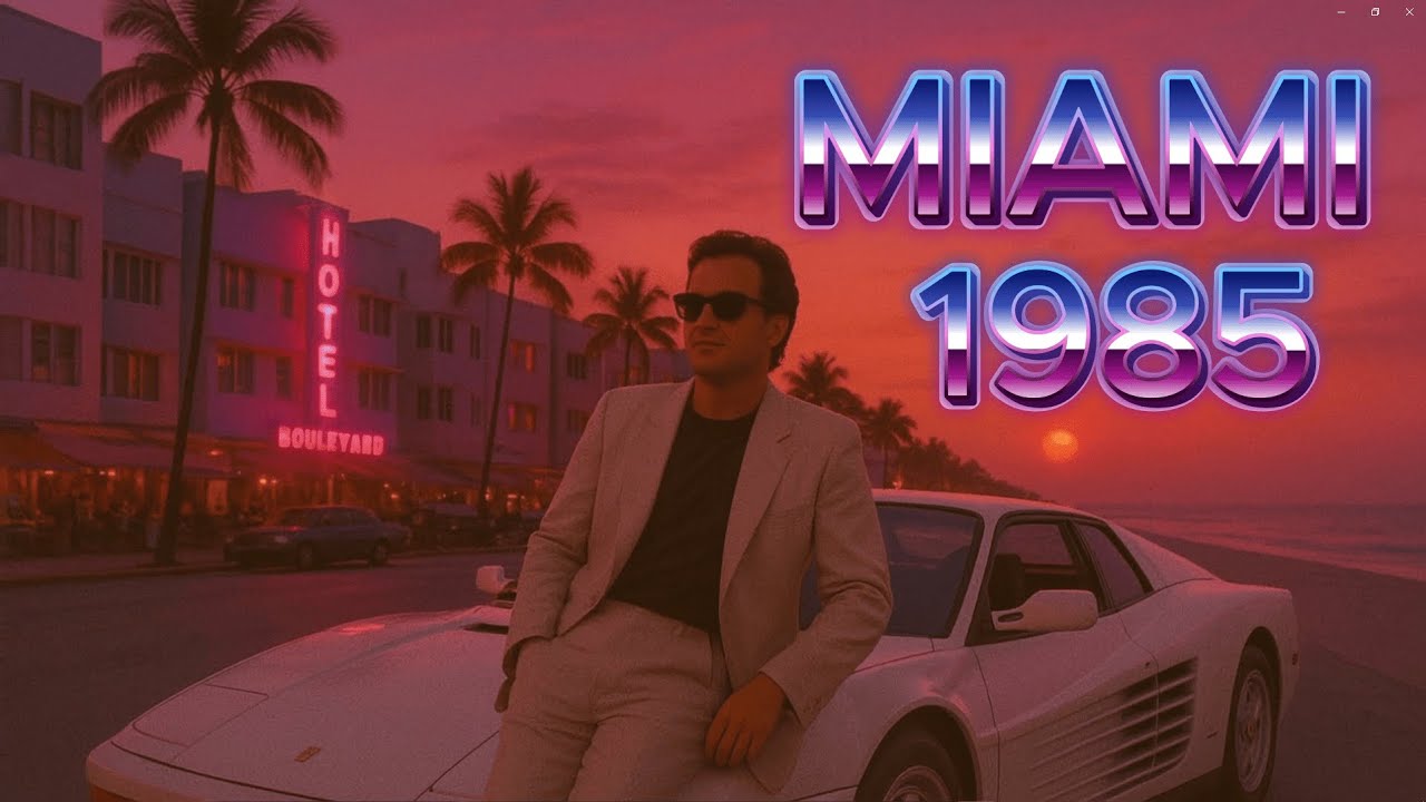 It’s 1985 and You’re Driving in Miami 🌅...|Retro 80s Mix Africa, Save a Prayer, Your Love...