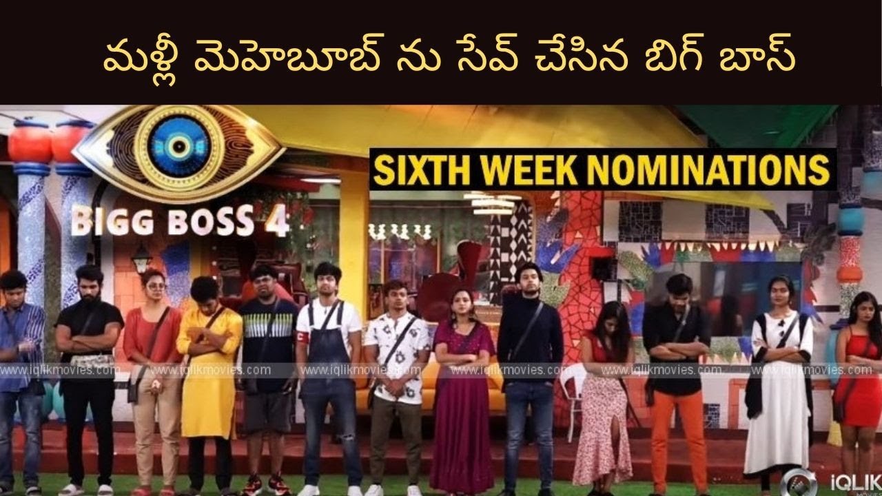 Big Boss Telugu Season 4 - Episode 37 Review and Week 6 Nominations