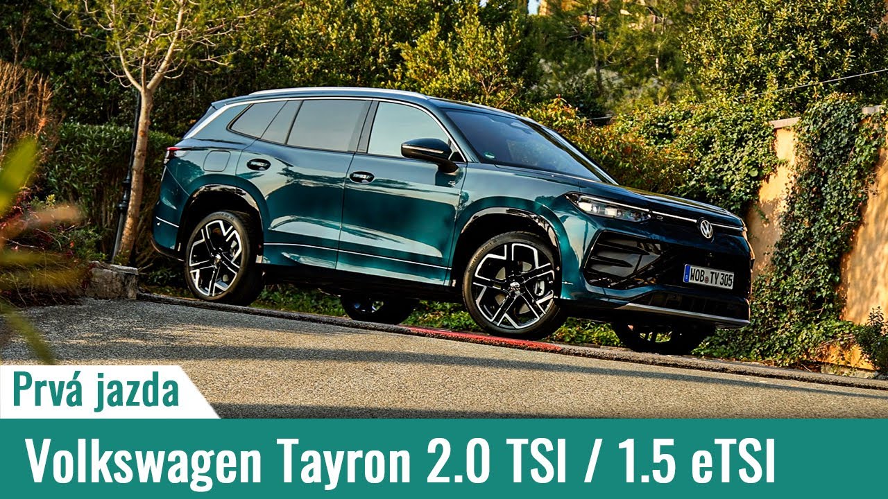 VW Tayron 2.0 TSI 195 kW 4MOTION / 1.5 eTSI 110 kW: Druhý najlepší podvozok po Touaregu