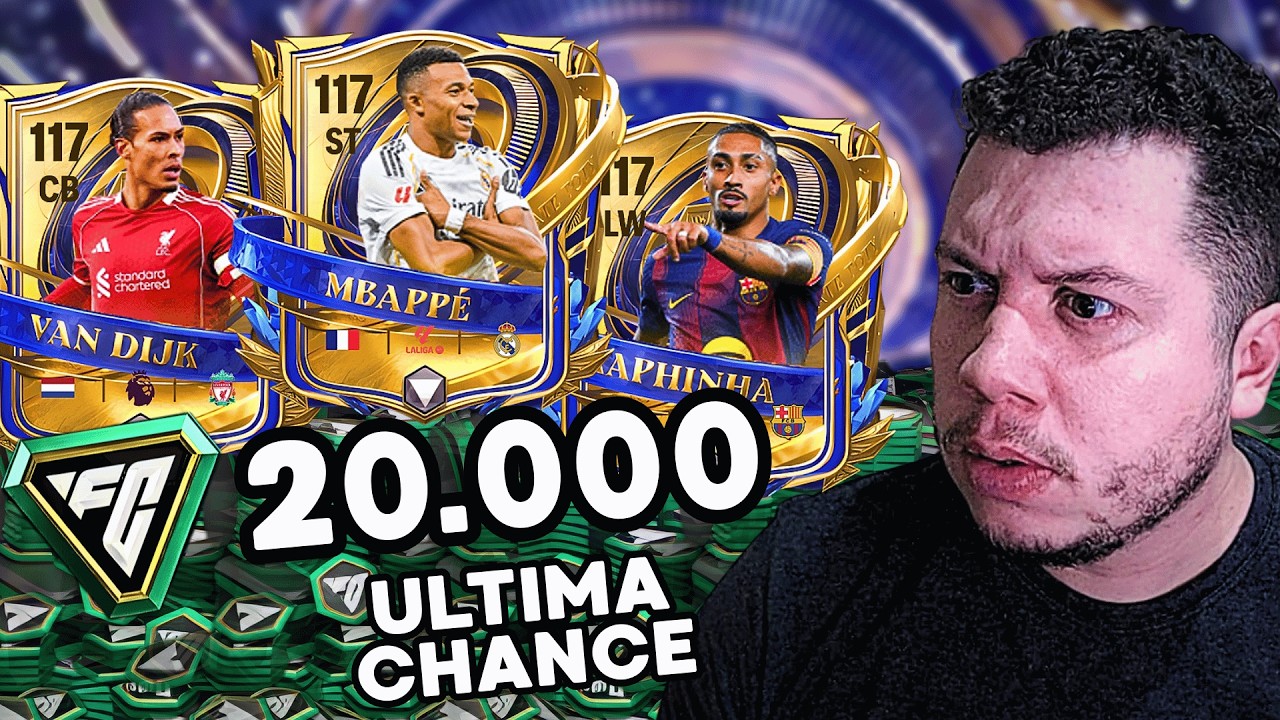 GASTEI 20MIL FC POINTS NA ULTIMA CHANCE DOS TOTYS E O IMPOSSIVEL ACONTECEU!!