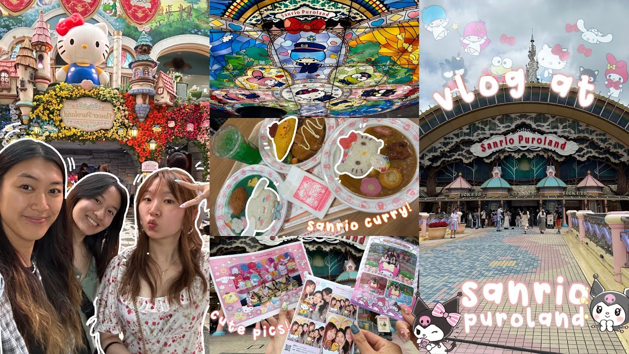 「vlog」sanrio puroland l cuteness overload (✧ω✧)