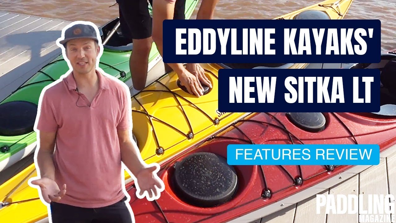 Eddyline Kayaks' new Sitka LT | Touring Kayak | Specs & Features Review and Walk Around