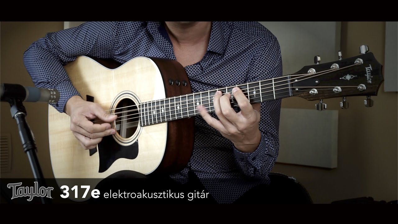 Taylor 317e elektroakusztikus git&aacute;r