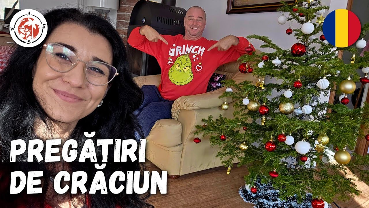 Am &icirc;mpodobit Bradul de Craciun! Am făcut Pateu de Casă și Produse Tradiționale de Sezon