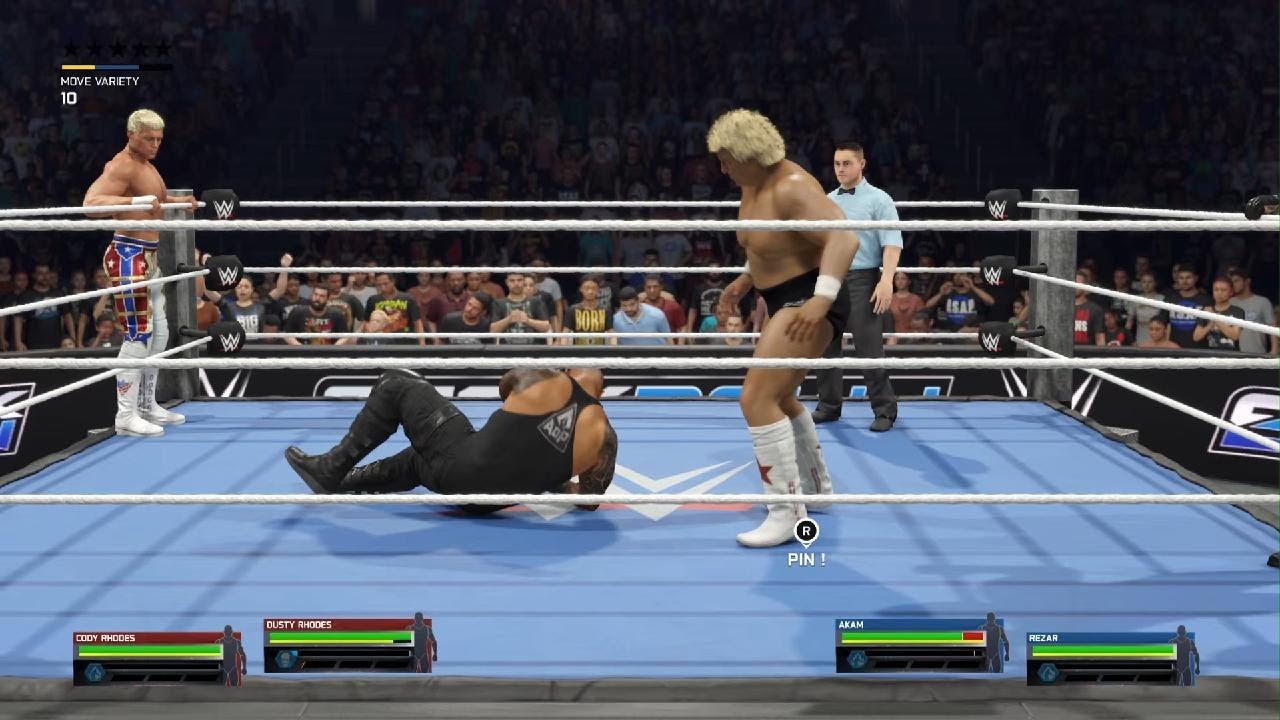 WWE 2K25 cody and dusty