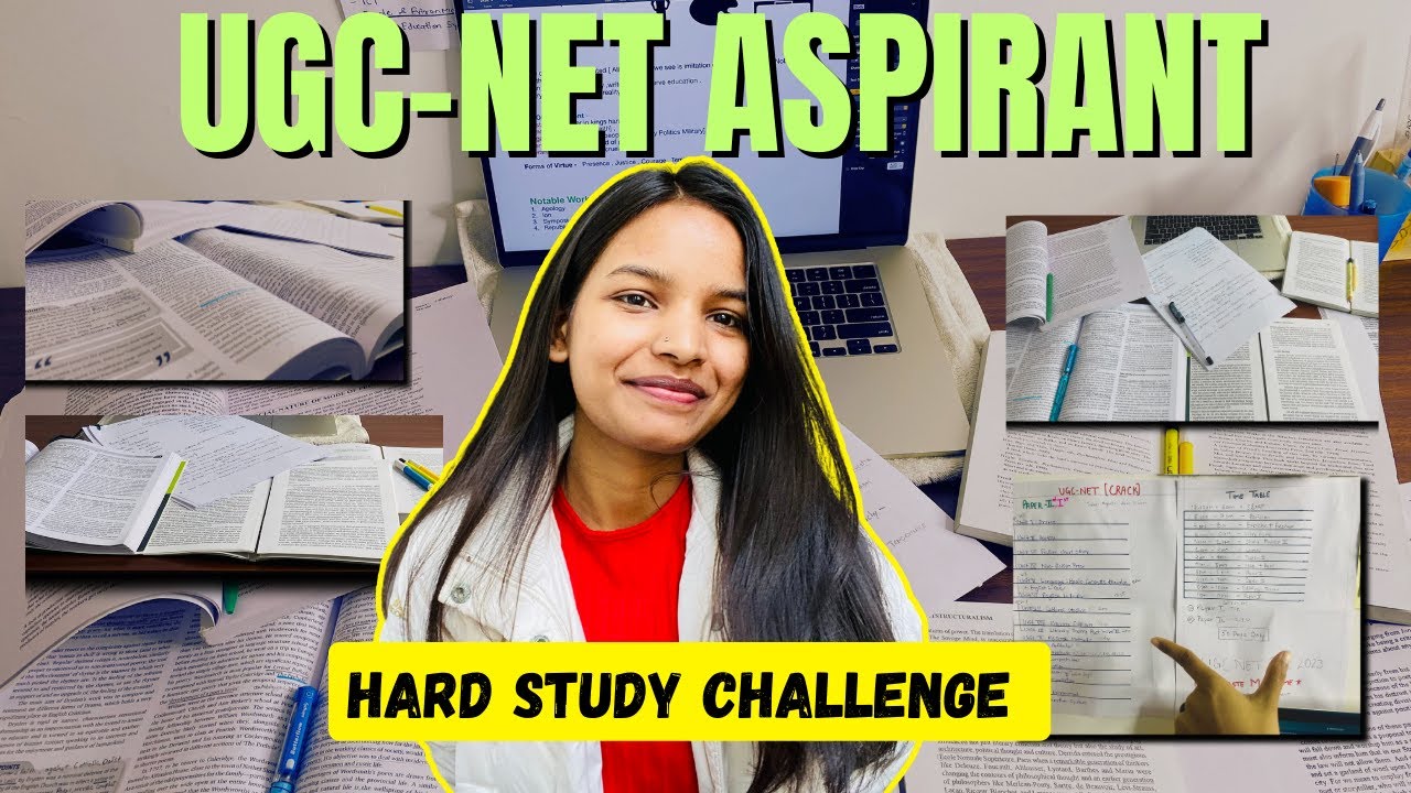 UGC-NET ENGLISH📚 ASPIRANT ✅| STUDY VLOG |