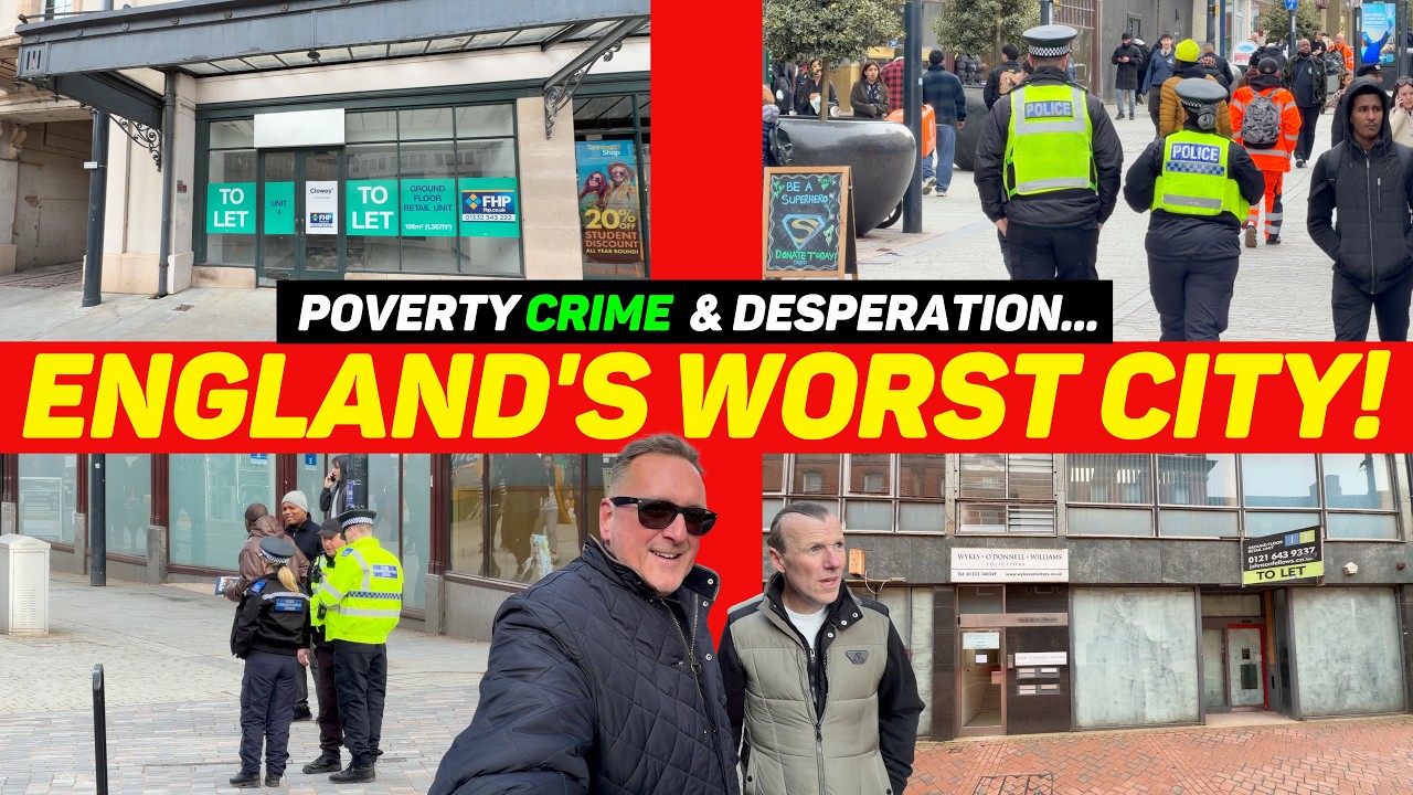 MY MOST SAVAGE VIDEO YET - The CITY of DERBY - JUST BULLDOZE THE PLACE!