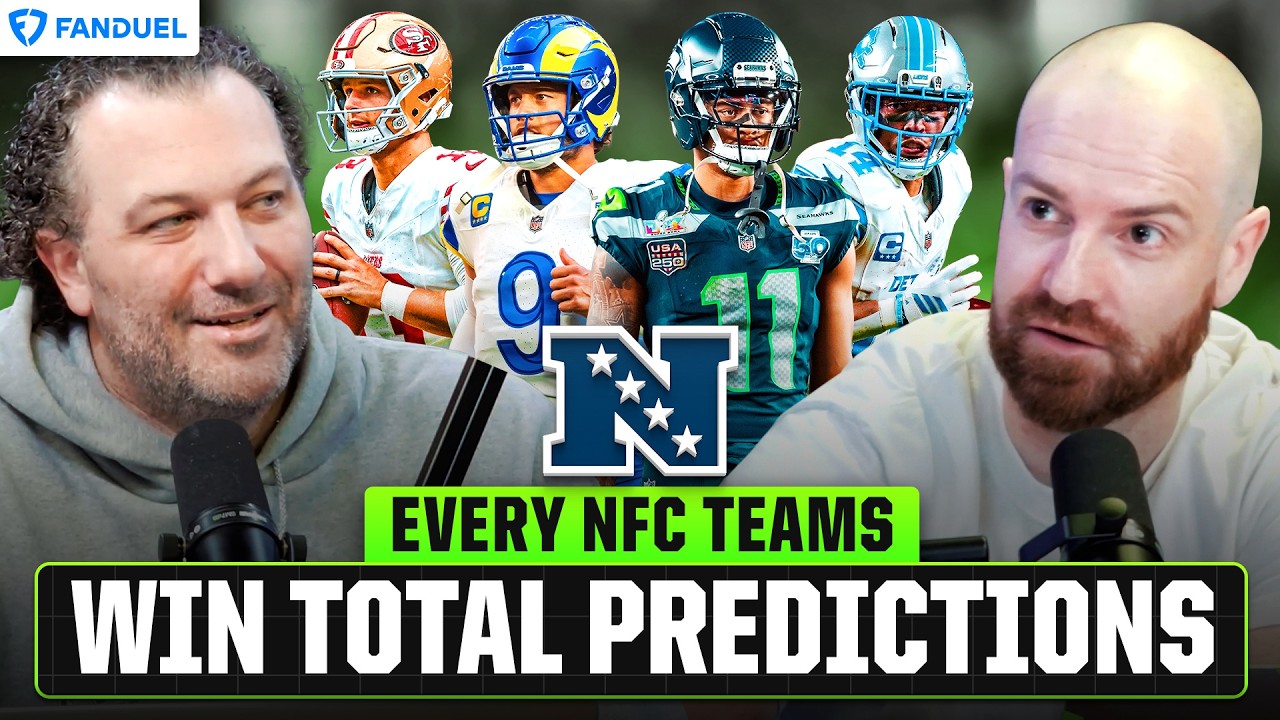 Predicting Every NFC Team's 2026 Win Totals