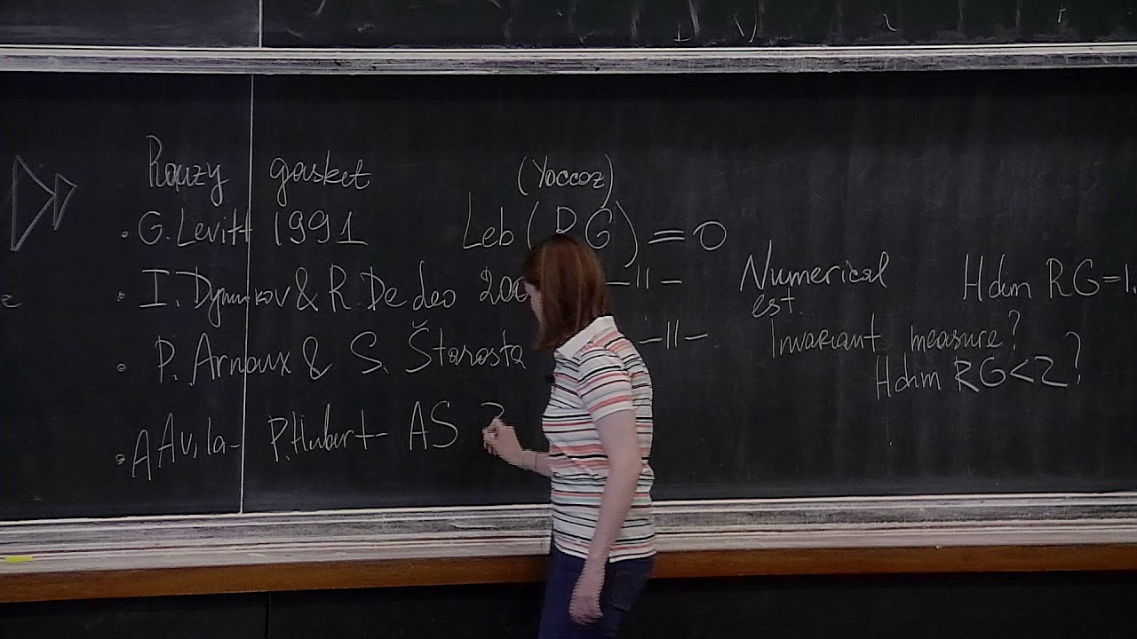 S. Skripchenko - Rauzy gasket, Arnoux-Yoccoz interval exchange map, Novikov's problem (Part 2)