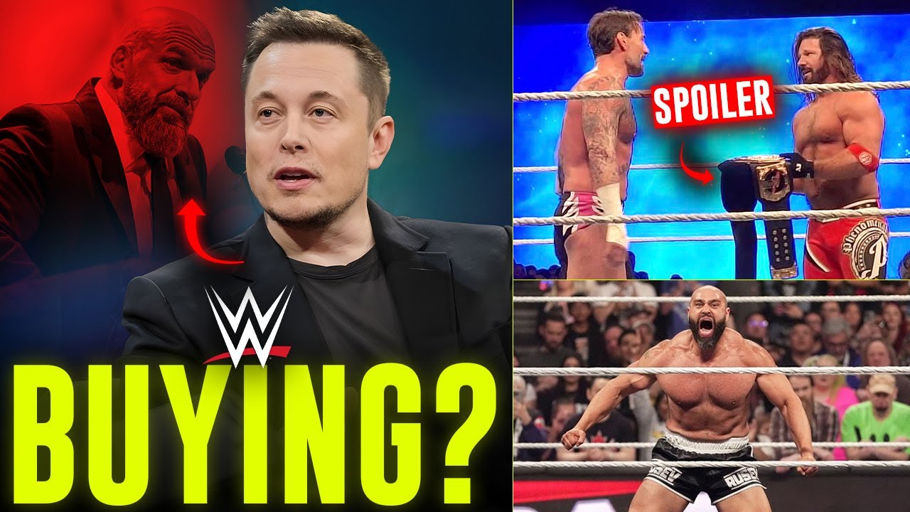 WHAT! Elon Musk BUYING WWE?... AJ Styles WORLD CHAMPION TEASE... Rusev Update & Chad Gable| WWE News