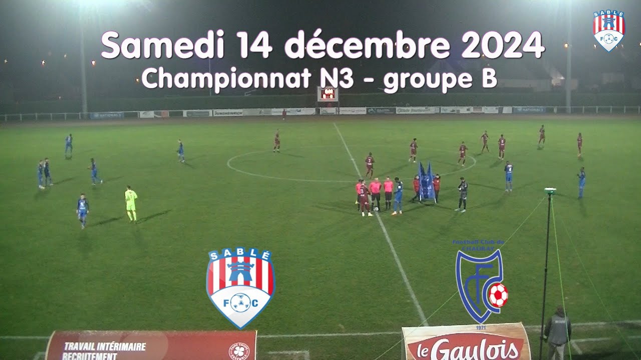 Résumé N3 Sablé - Chauray 14 12 24