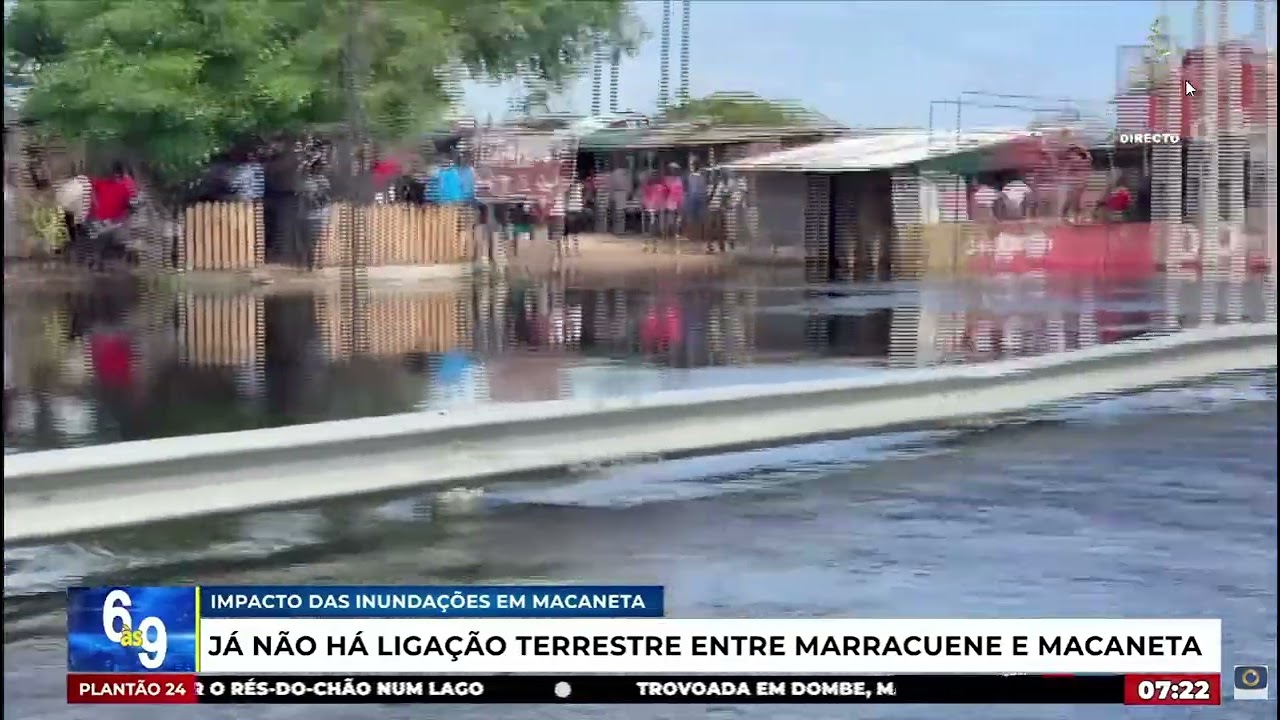 INUNDAÇÕES TRANSFORMAM MACANETA NUMA “PRAIA” TEMPORÁRIA