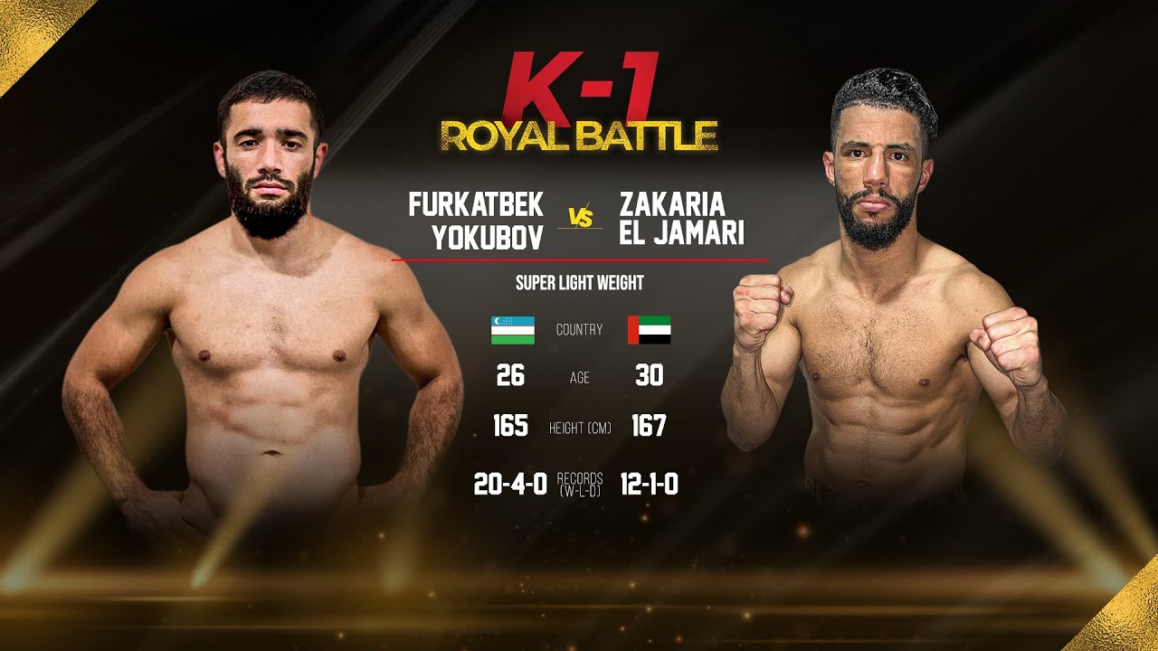FURKATBEK YOKUBOV VS ZAKARIA EL JAMARI (English Commentary)