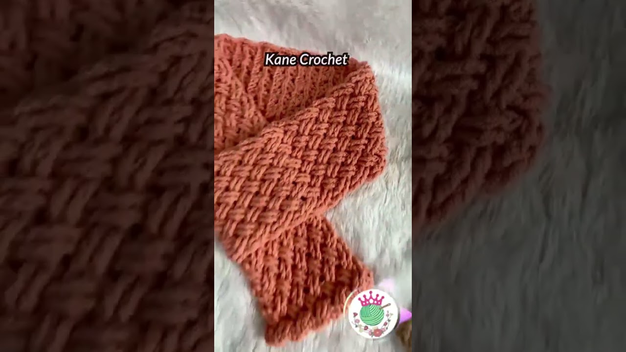 EASY Crochet Scarf! 🤩 AA278