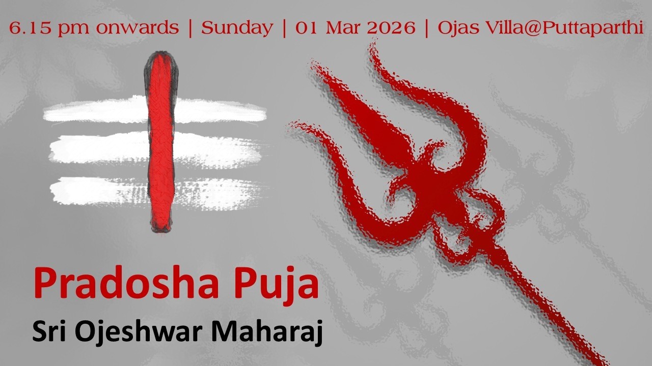 Ojeshwar Maharaj - Pradosha Pooja - 01 March 2026
