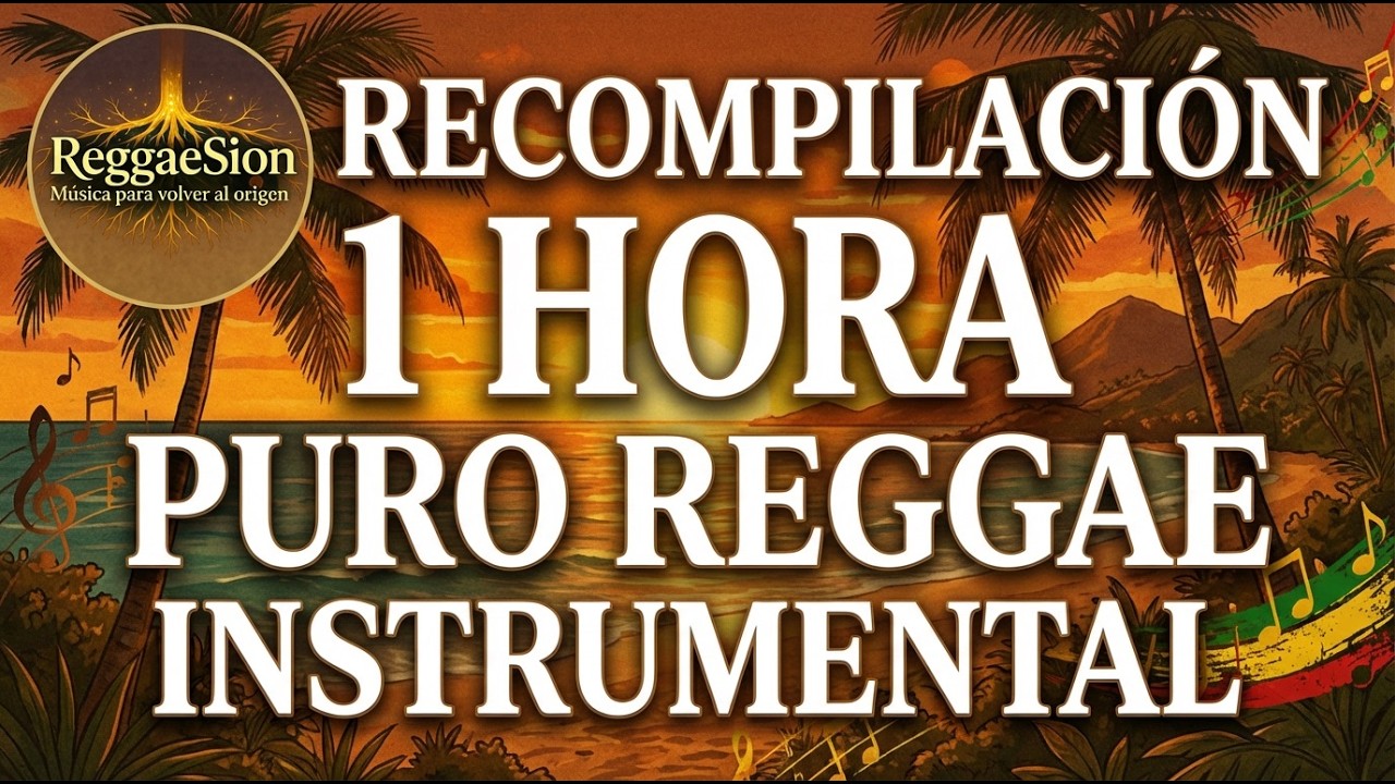 Reggae instrumental 1 hora música para relajarse y meditar