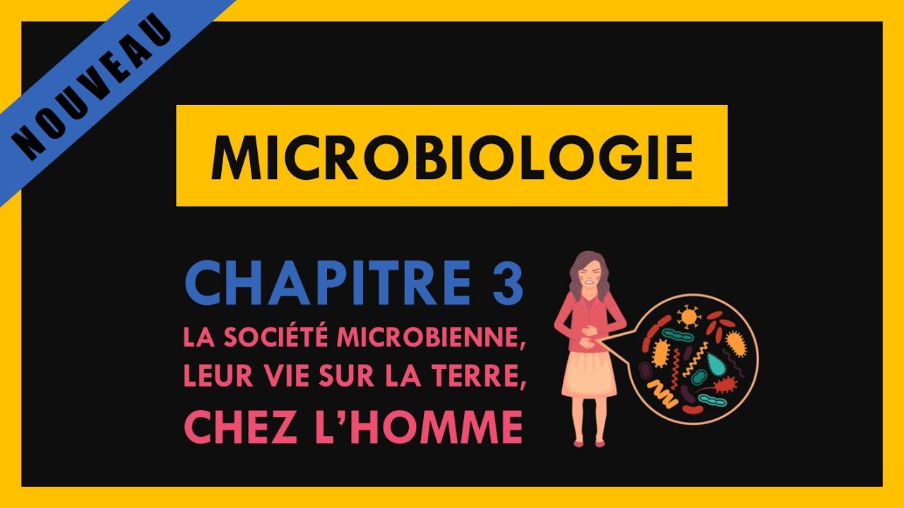 Microbiologie - Chapitre 3 - La société microbienne, leur vie sur la terre, chez l’homme