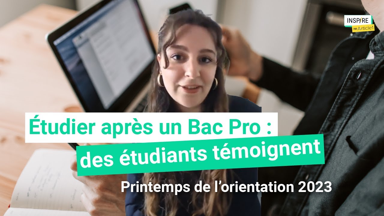 Étudier après un Bac Pro : des étudiants témoignent