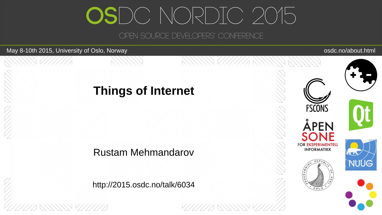 Rustam Mehmandarov - Things of Internet