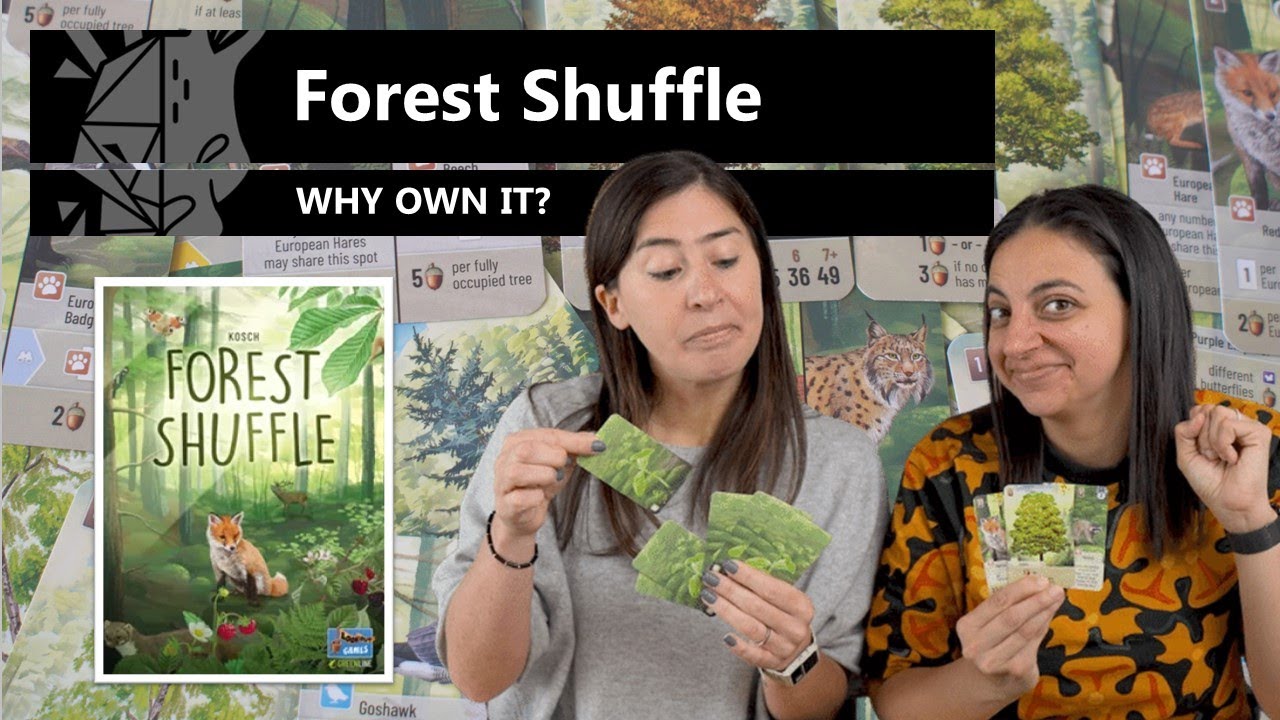 Forest Shuffle ~ с каждой игрой она нам всё больше и больше нравилась... теперь мы её просто обож...