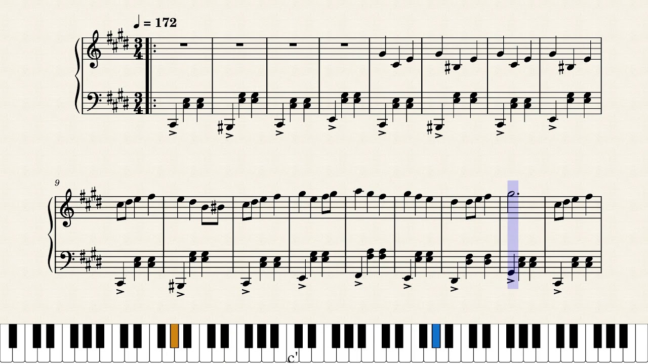 Demon Lord's Castle (Diavolo's Theme) Piano - Obey Me! (Sheet music in desc)