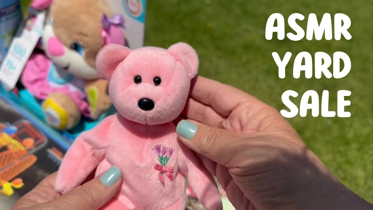 ASMR Yard Sale Shop With Me | Cozy Whispered Voiceover