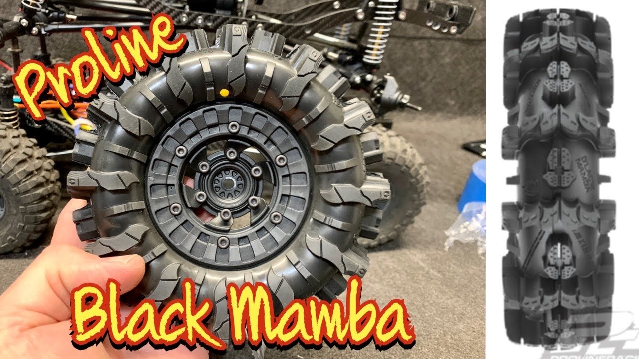 Proline Black Mamba Tires First Look and Assembly