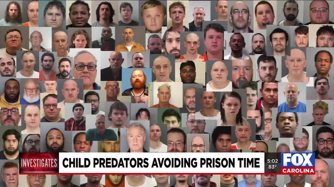 FOX Carolina Investigates: Hundreds of child predators avoid prison time