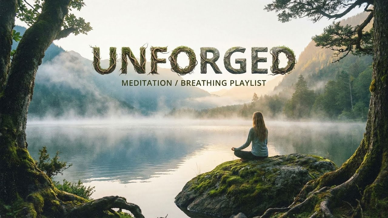 Unforged – Meditation & Breathing Music for Natural Calm (No Beat, Minimal) | AuralDepths