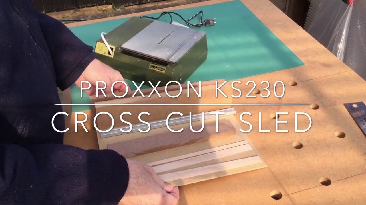 Proxxon KS230 Cross Cut Sled