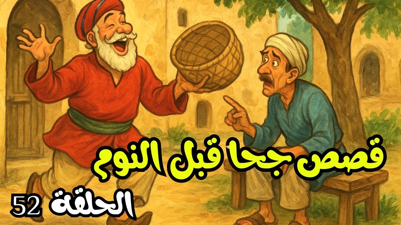 قصص جحا الممتعة و المسلية للنوم، الحلقة 52, #قصص جحا قبل النوم، ضع السماعات و استمع 