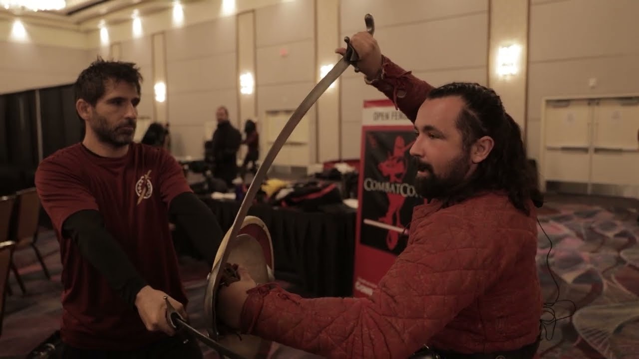 Frank Perrin teaching Persian Martial Arts