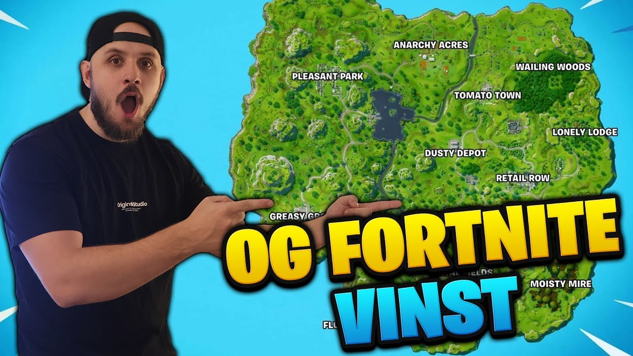 FÖRSTA VINSTEN I OG CHAPTER 1 I FORTNIT