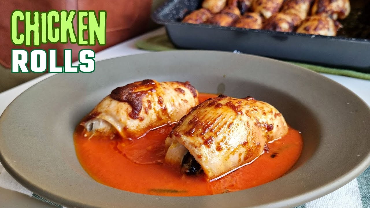 How to Make Easy Stuffed Chicken Rolls