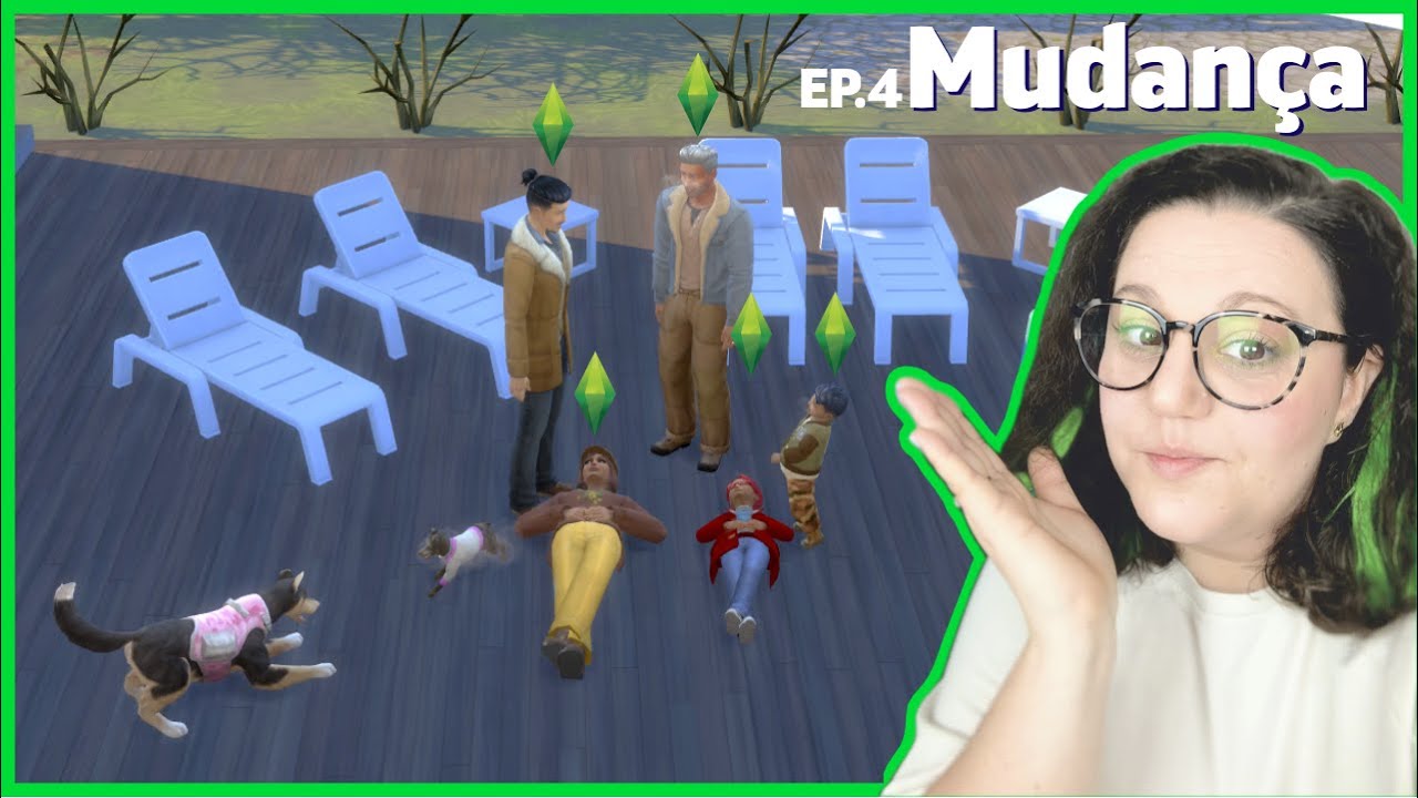 Mudança da Família e a chegada do César! (Ep.4) The Sims 4